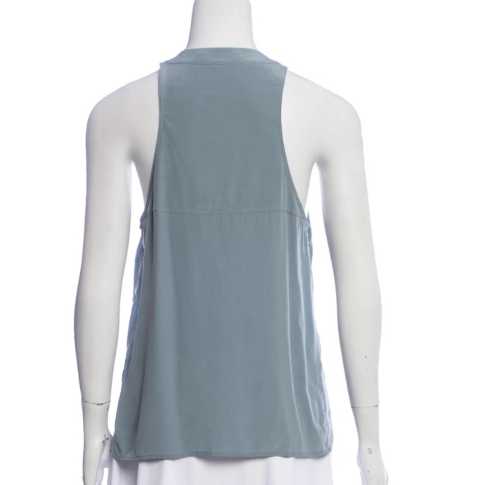 Alexander Wang Small- Silk Button Down Top - image 7